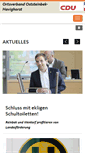 Mobile Screenshot of cdu-oststeinbek.de